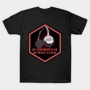 Headphones of Remove Curse T-Shirt